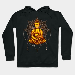 Buddha Statue Meditation Mantra Hoodie